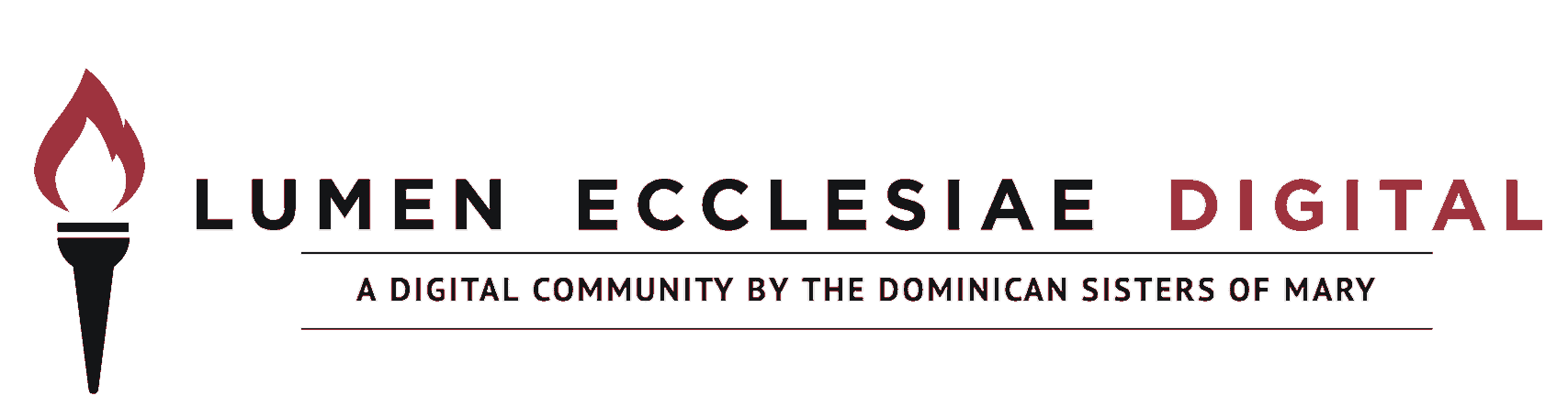 Lumen Ecclesiae Digital logo