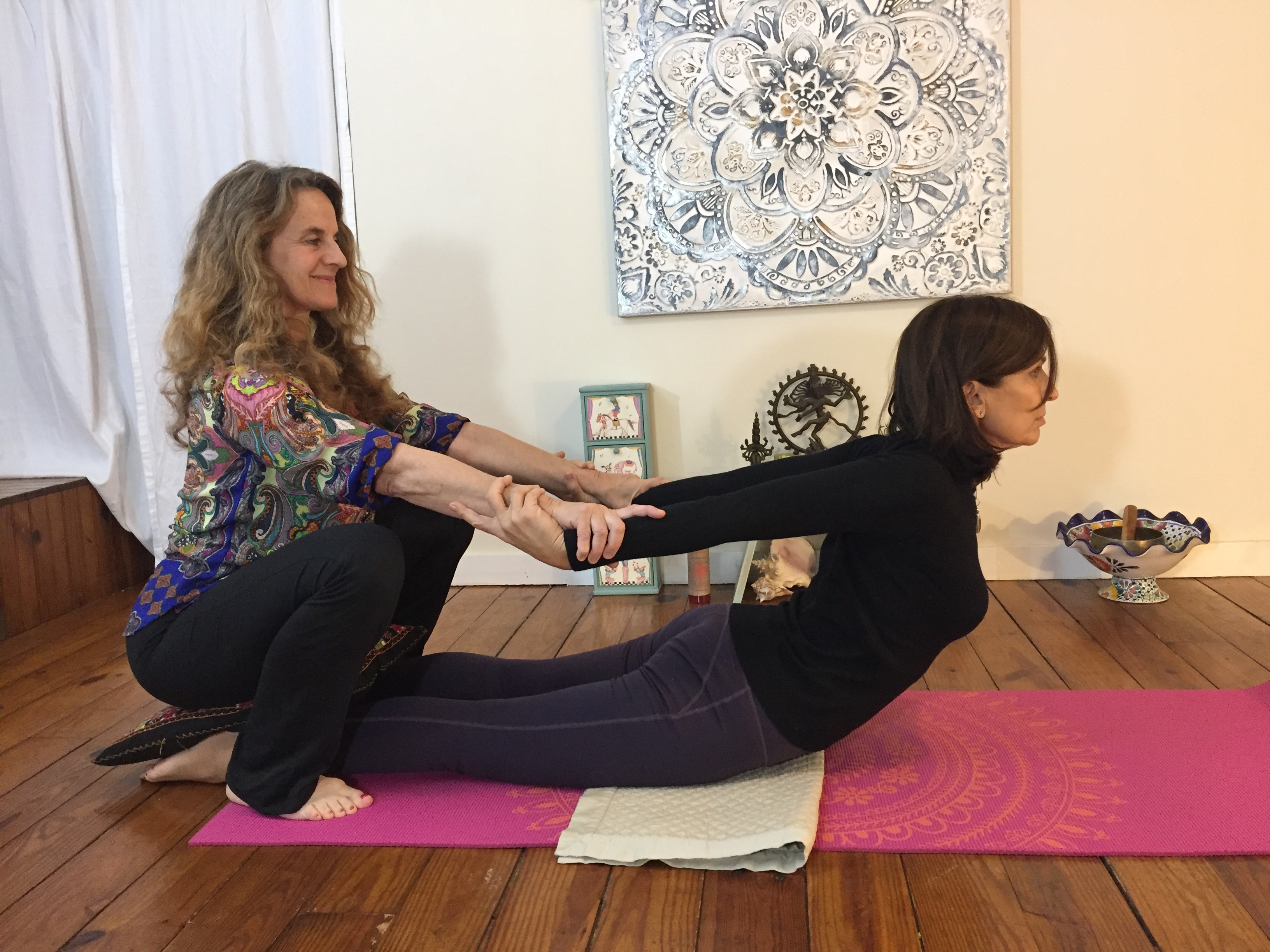 Yoga Posture Adjustments and Hands-On Assisting