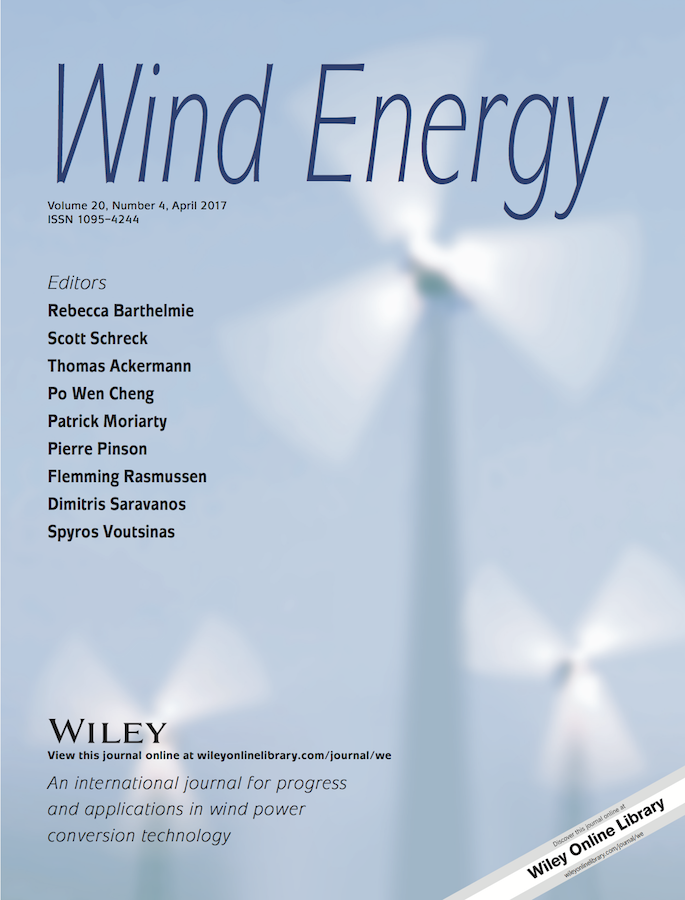 Template for submissions to Wind Energy Overleaf, Online LaTeX Editor