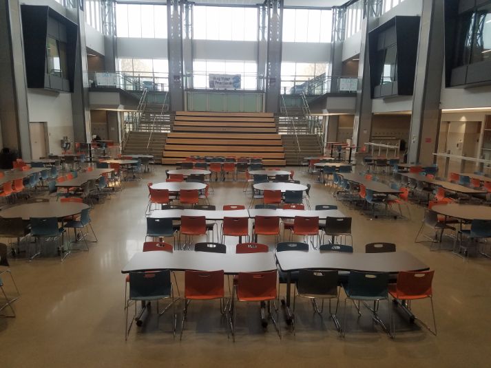 Cafeteria with Stage
