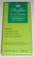 Milk Chocolate with Konacha Green Tea from Dolfin