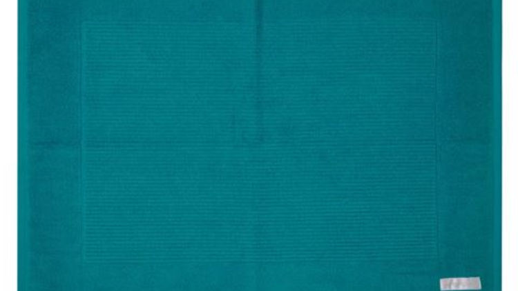 Sheridan - Trenton Teal & White Bath Towels (1 of each)
