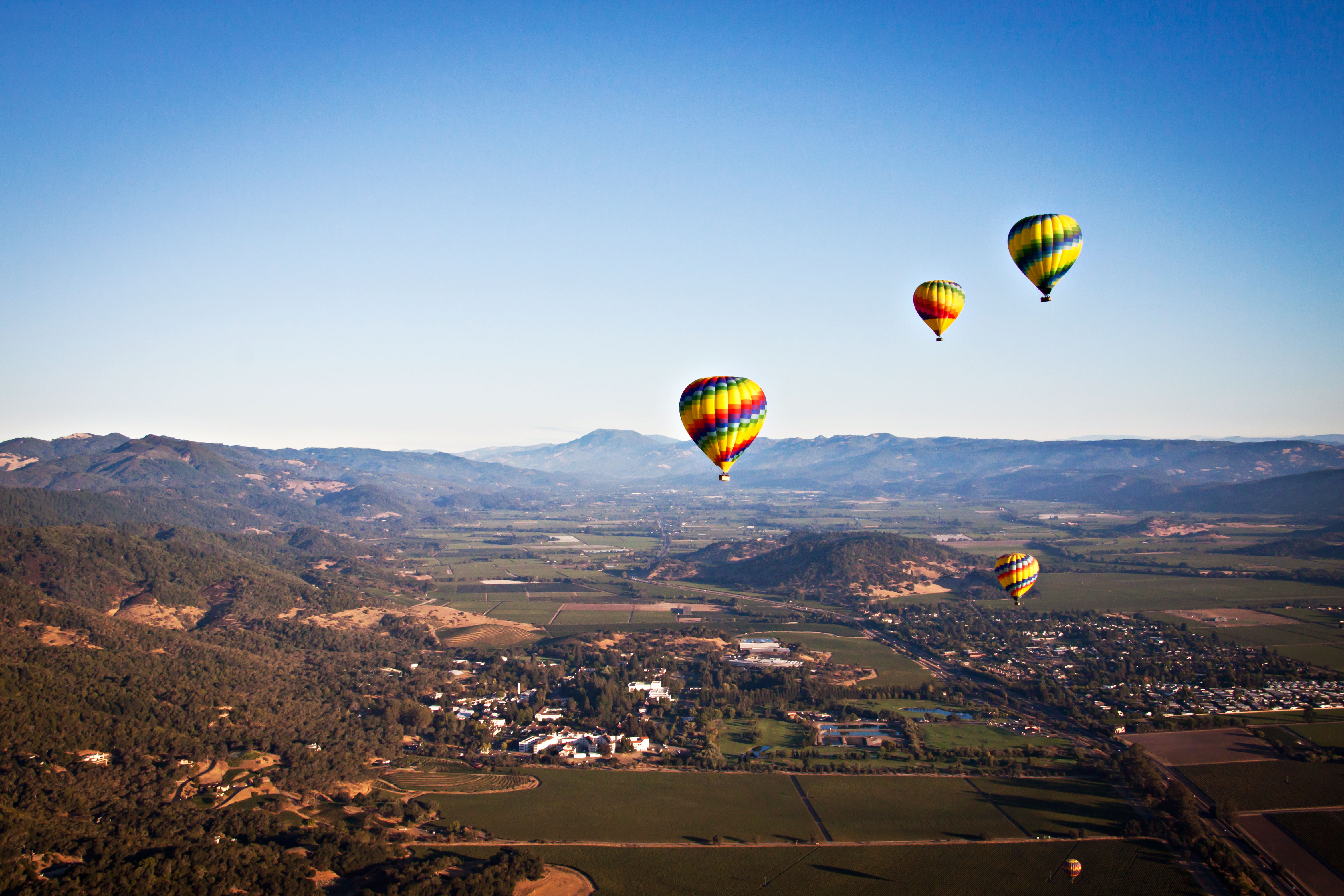 Napa Valley Sunrise Balloon Flight