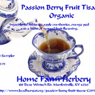 Passion Berry Fruit Tisane from Home Farm Herbery