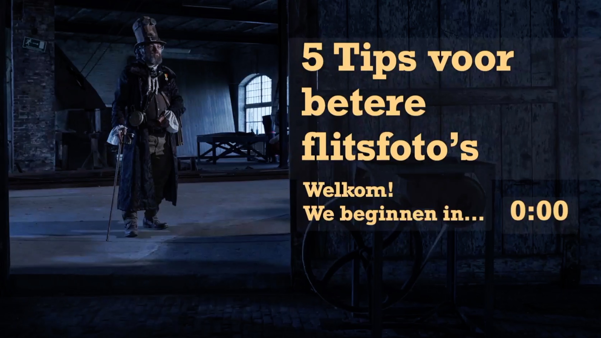 Product image for 5 Tips voor Betere Flitsfoto's