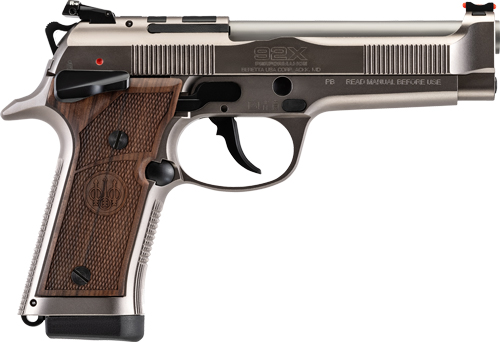 BERETTA 92X PERF DEF 9MM 15RD SLVR | Shooters Alley | Mission | 78574