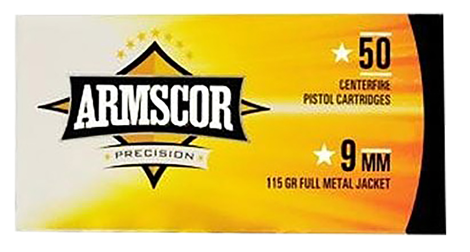 ARMSCOR 9MM 115GR FMJ Top Guns TERRE HAUTE 47802