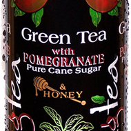 Green Tea with Pomegranate, Pure Cane Sugar and Honey from Xing Tea