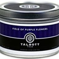 Field of Purple Flowers from Talbott Teas