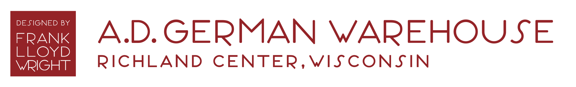 A.D. German Warehouse Conservancy, Inc. logo