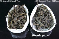 2011 Spring Nan Nuo Mountain "Ban Po Lao Zhai" Old Tree & Small Tree Tasting Pack from jkteashop
