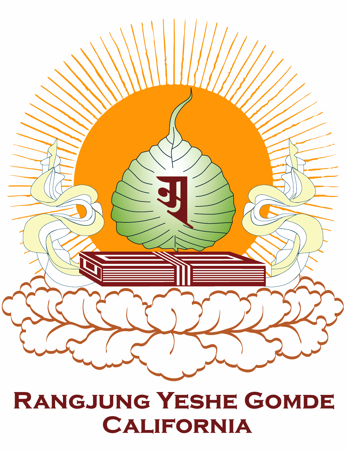 Rangjung Yeshe Gomde CA logo