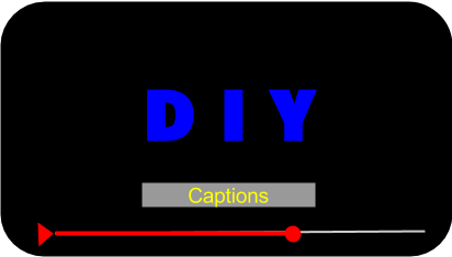 DIY Captions logo