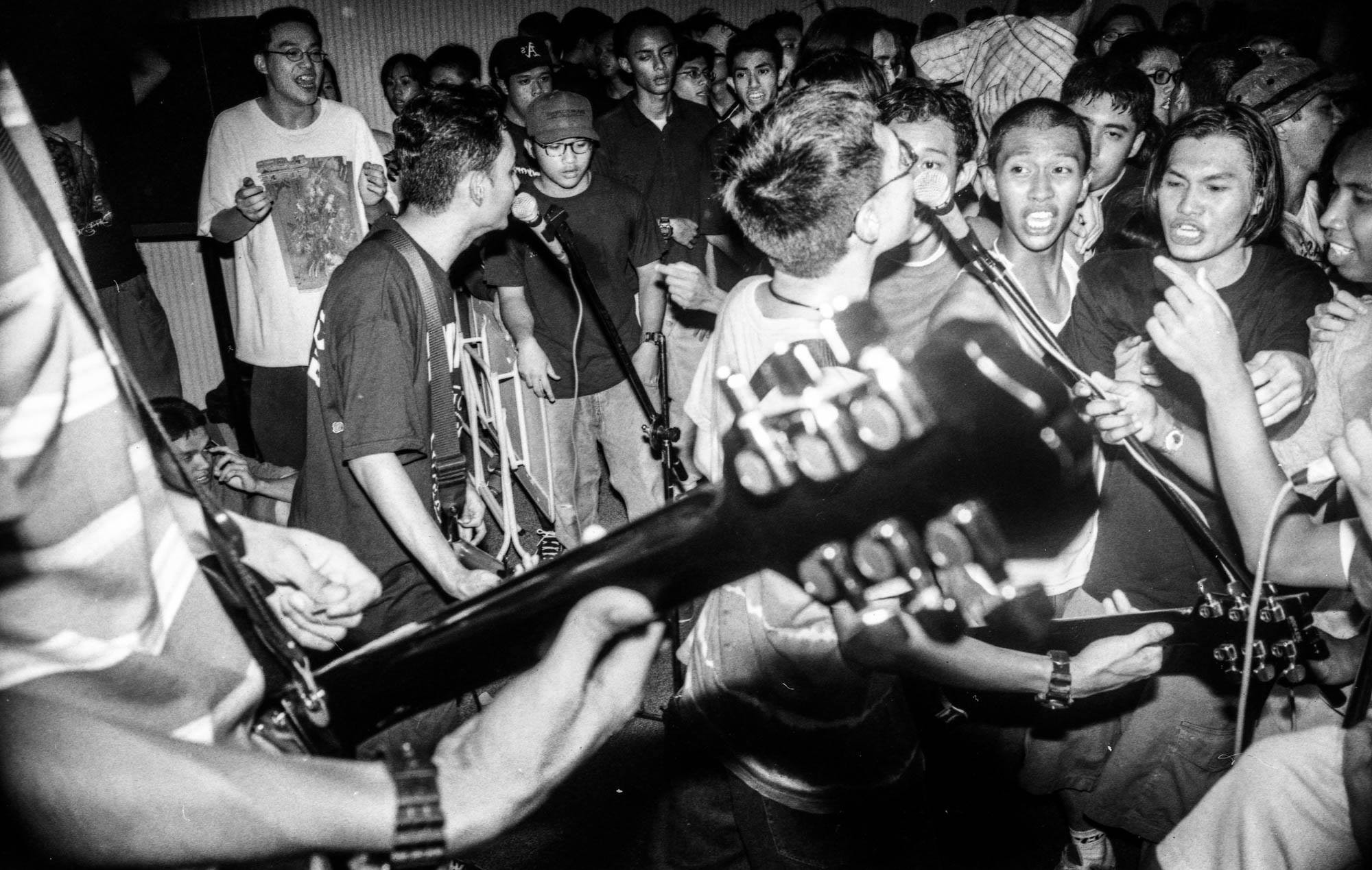 A pictorial guide to the raw energy of Singapore's underground hardcore punk scene in the 1990s