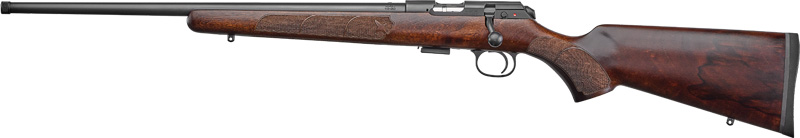 CZ 457 American Turkish Walnut .22 LR 24″ Barrel 5-Rounds 11mm Dovetail