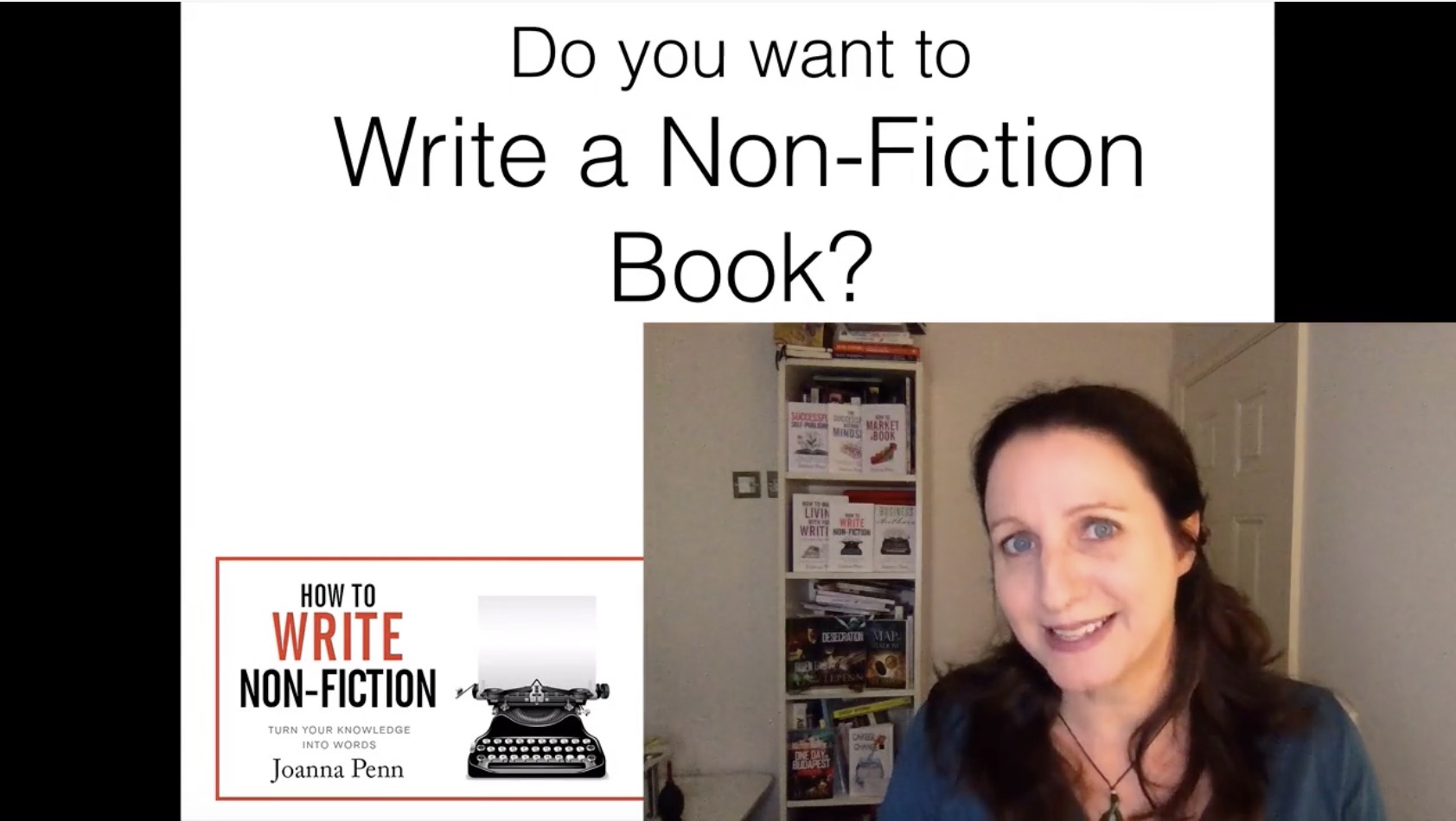 How To Write a Non-Fiction Book  The Creative Penn Courses