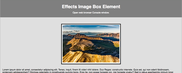 Preview lab web view to practice common effect methods using Console window interactive mode.