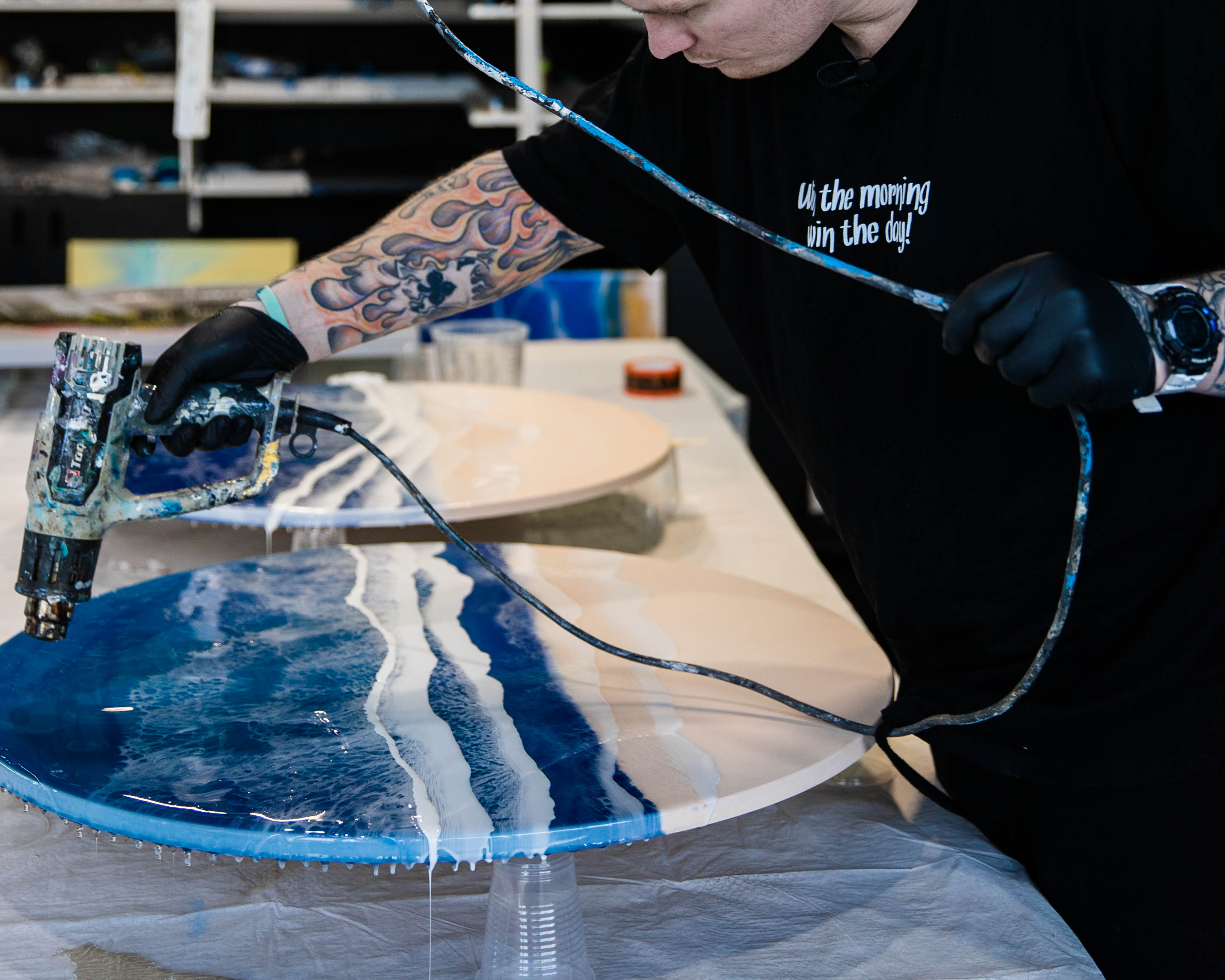 Resin Art Course Health Of Mind Art School