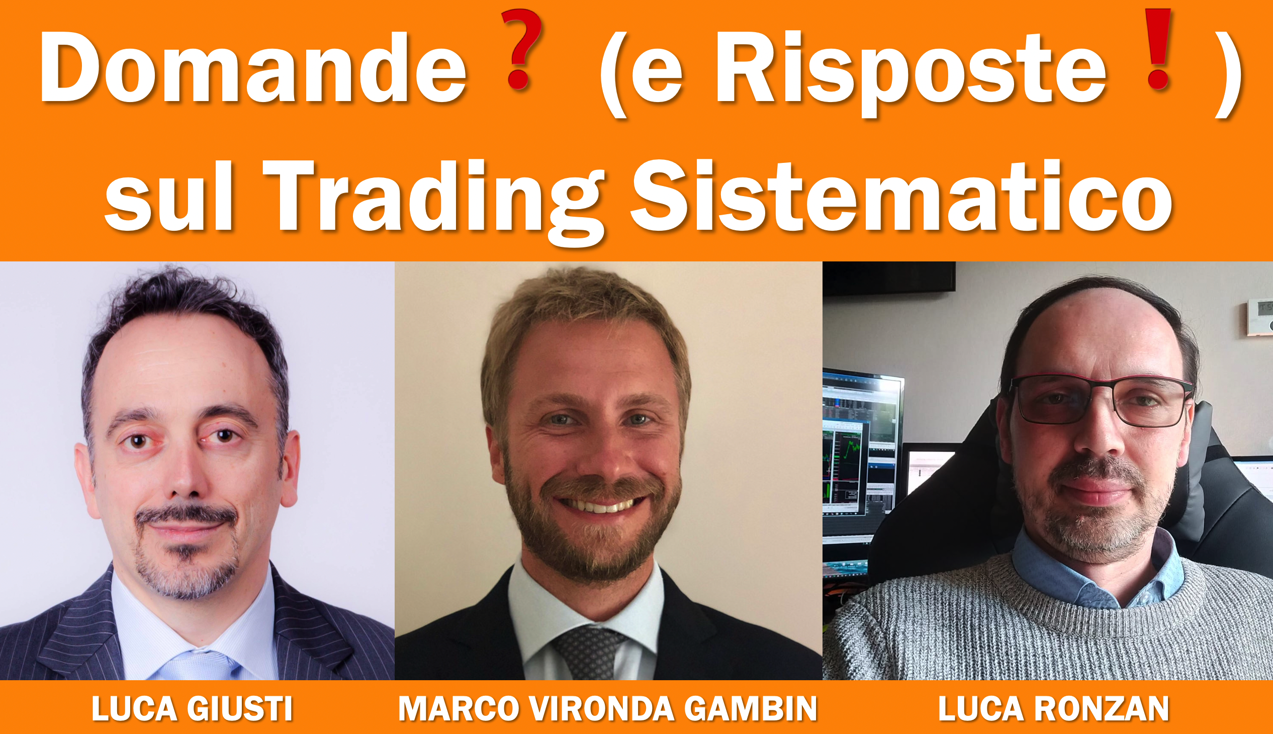 corso gratis trading systematico: corso trading sistematico, strategie di portafoglio, webinar trading gratis