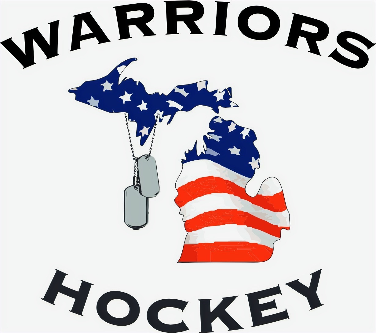 Michigan Warriors Hockey Program logo