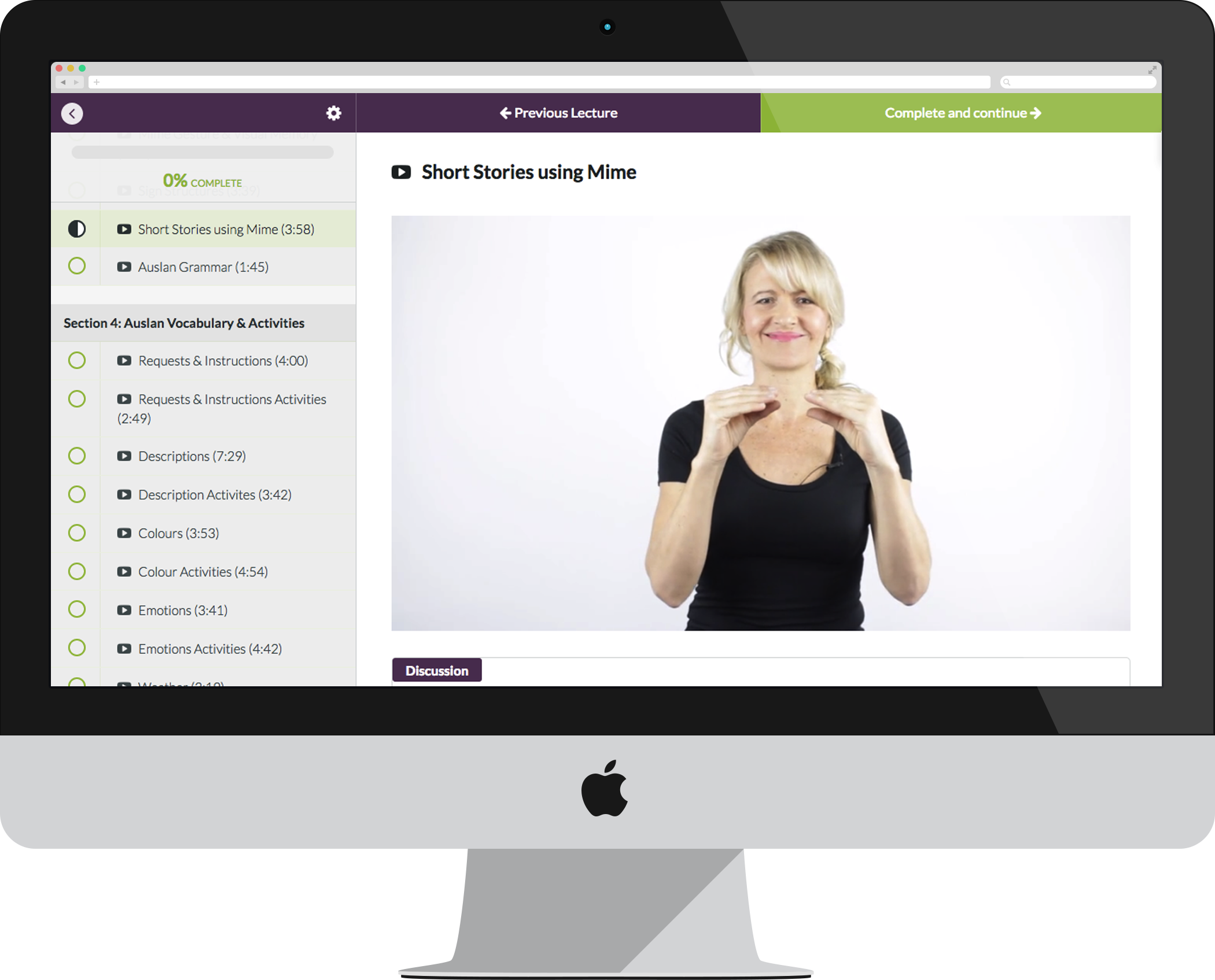 Auslan Online Made EASY Course 1 & 2 Bundle Lisa Mills Online