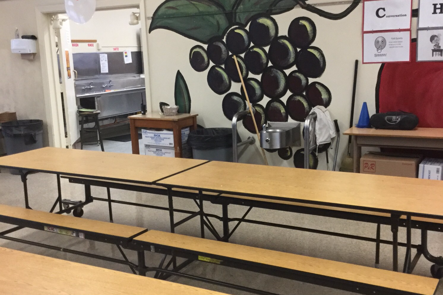 Cafeteria Dining Room
