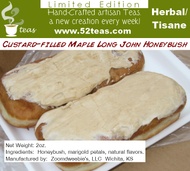 Custard-Filled Maple Long John Honeybush from 52teas