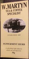 Peppermint Herb from W. Martyn Tea & Coffee Specialist