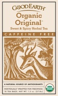Organic Original De-Caf from Good Earth Teas