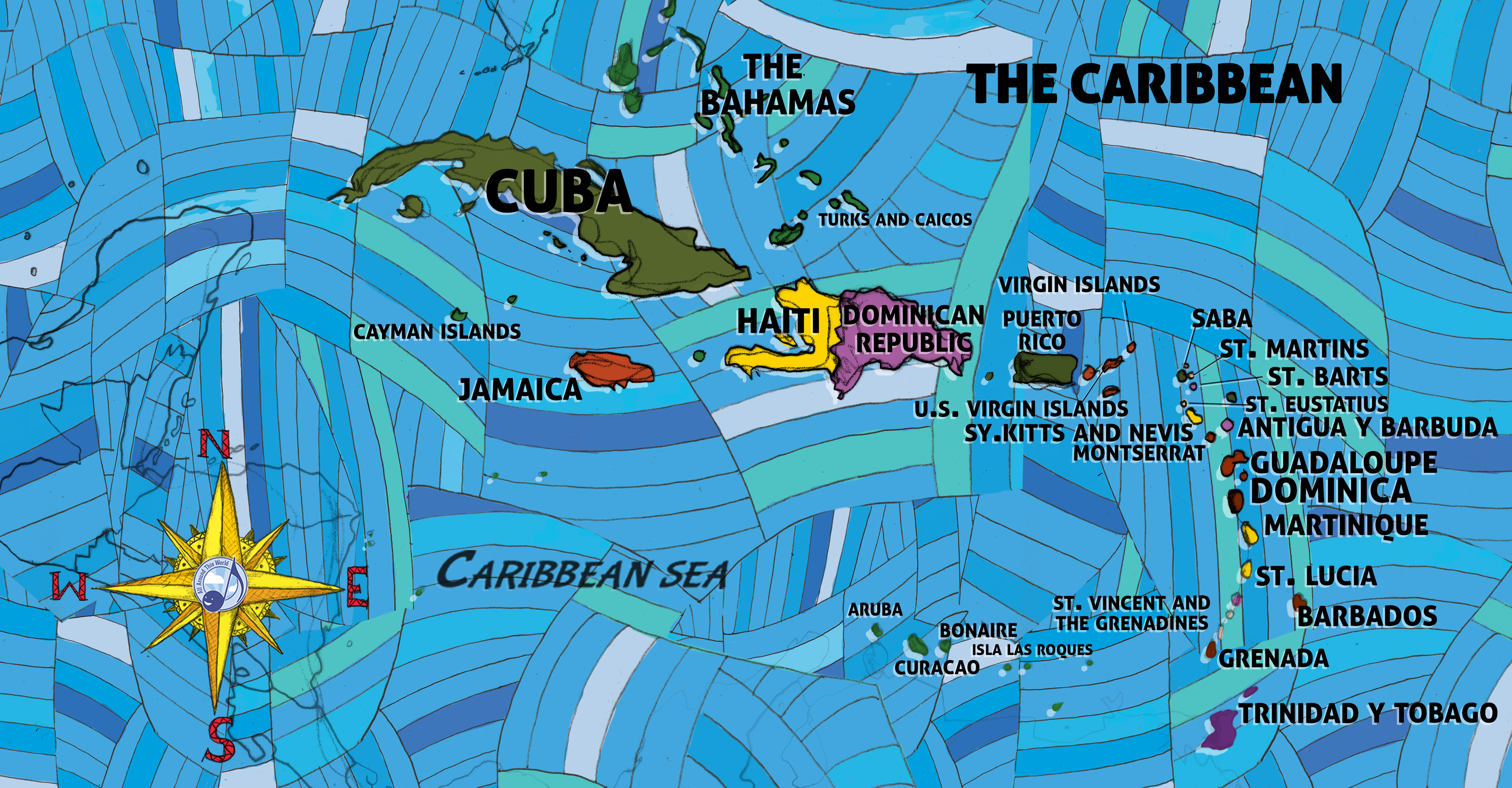 All Around This World -- the Caribbean