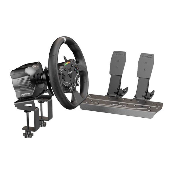 Open Box: MOZA RACING Game RS053 R3 Racing Wheel and Pedals Black