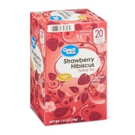 Strawberry Hibiscus Herbal Tea from Great Value