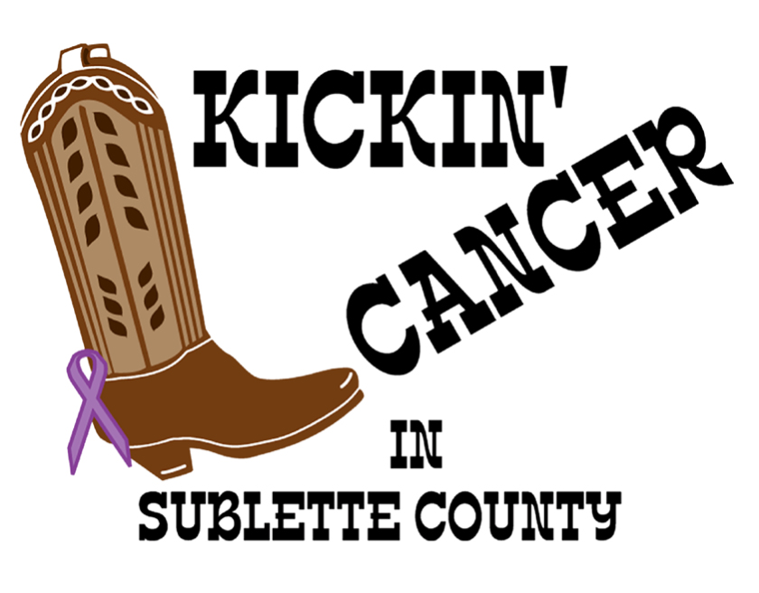 Kickin Cancer in Sublette County logo