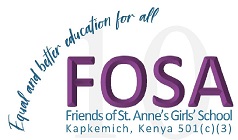 Friends of St. Anne's Girls School Fund-Kapkemich, Kenya logo