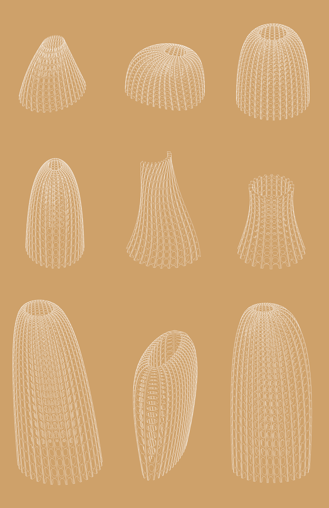 Variations Drawing - Columbia GSAPP