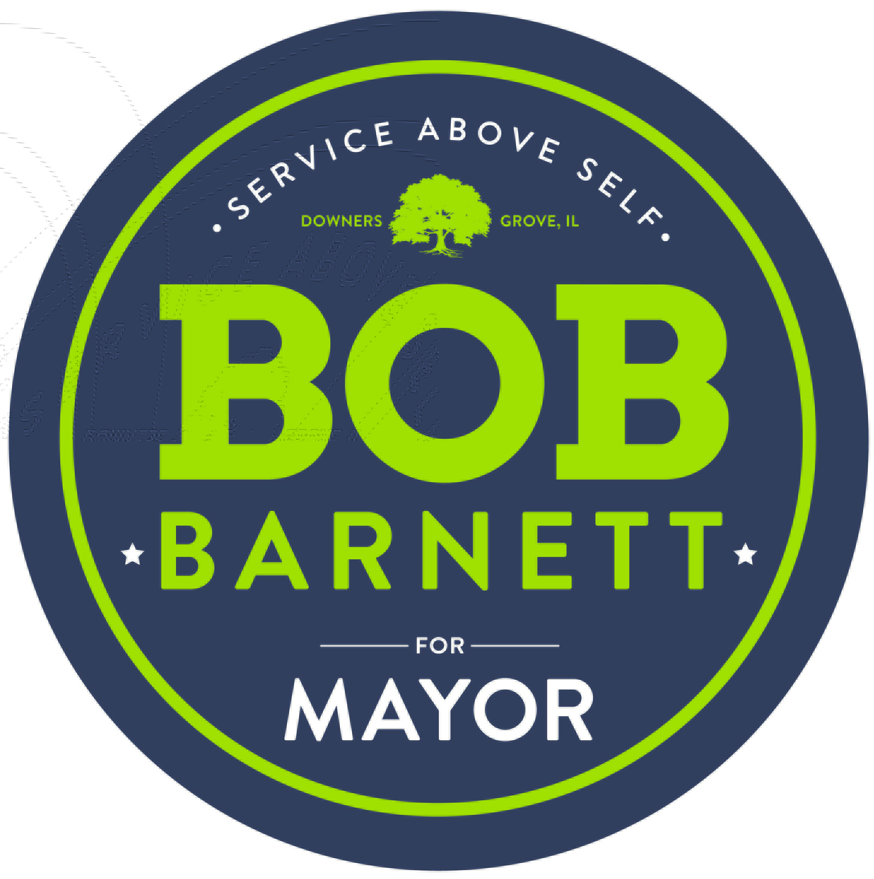 Robert "Bob" Barnett for Downers Grove Mayor logo