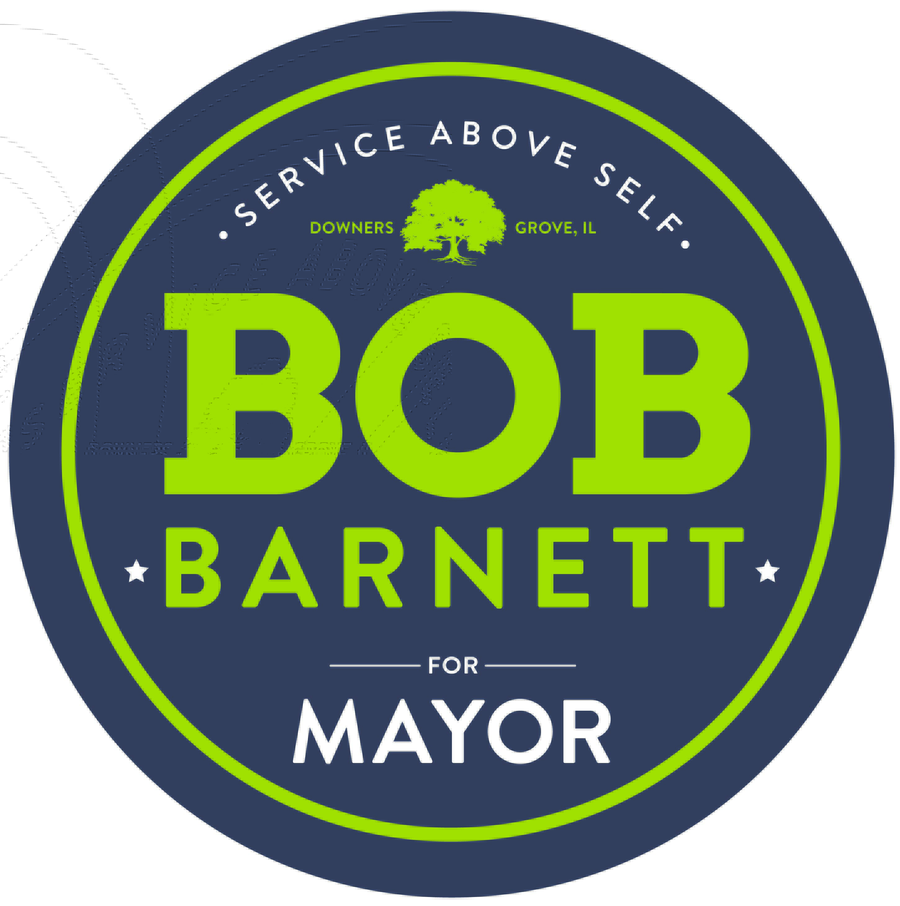 Robert "Bob" Barnett for Downers Grove Mayor logo