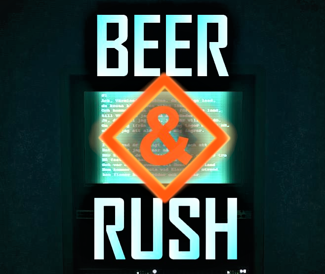 BEER & RUSH logo
