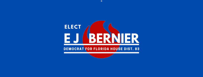 Edgar "EJ" Bernier for State House District 83 logo