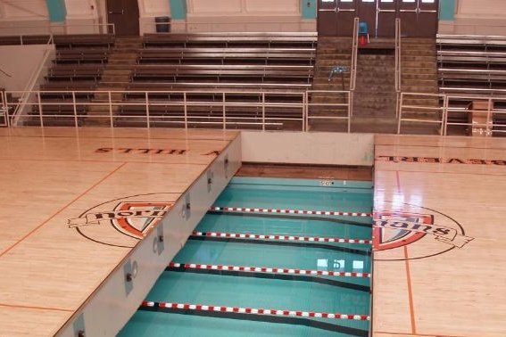 Gym with Swimming Pool