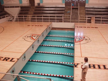 Gym with Swimming Pool