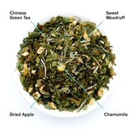 Neon Forest - Sweet Woodruff Chamomile Green from August Uncommon Tea