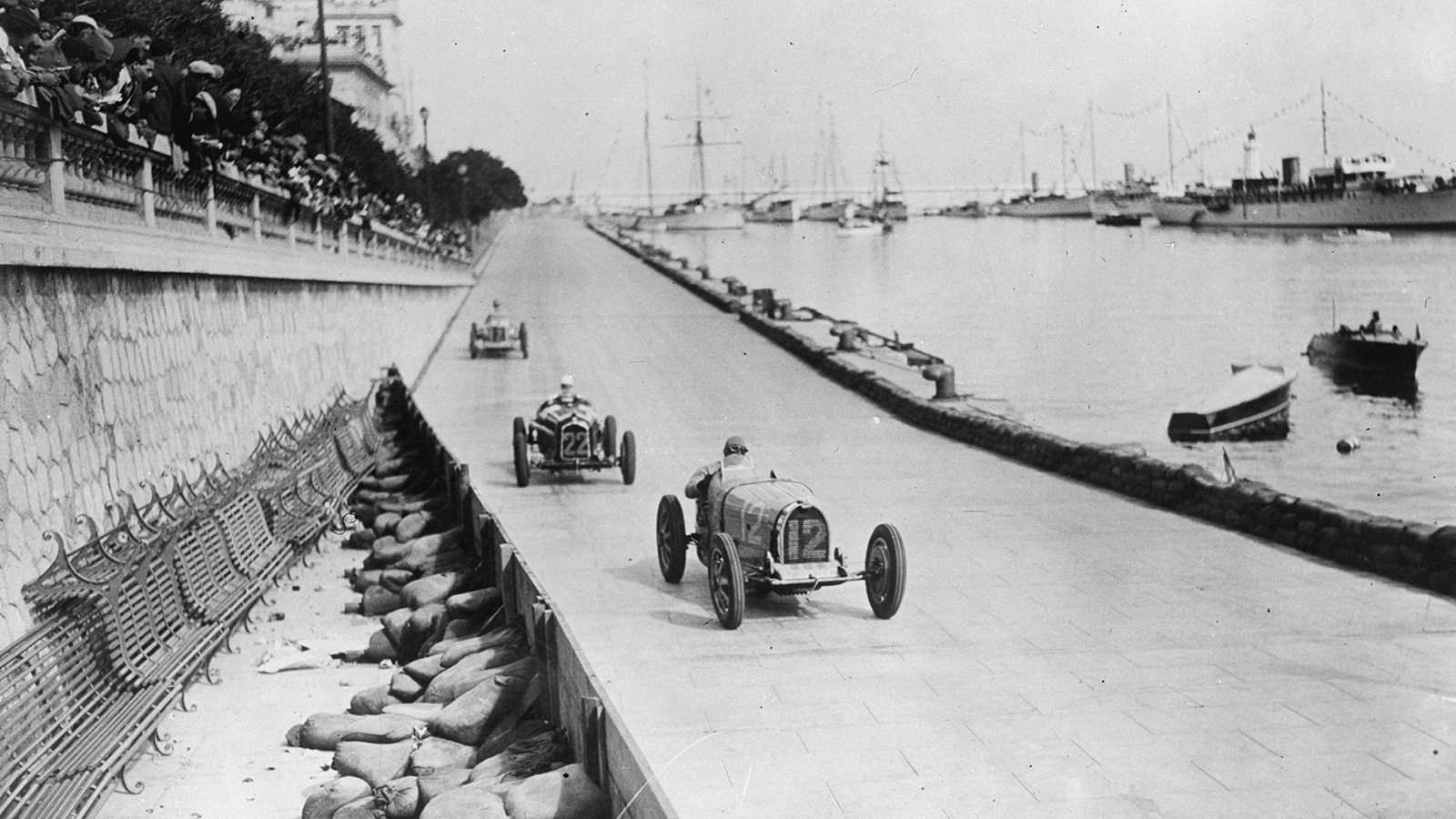 Nine decades of yachts at the Monaco Grand Prix