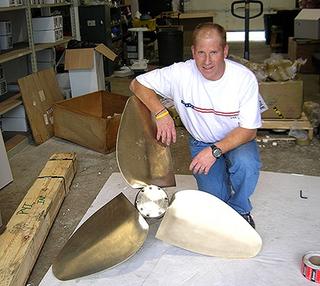 Fred Hutchison with a 3 blade Max-Prop in 2000