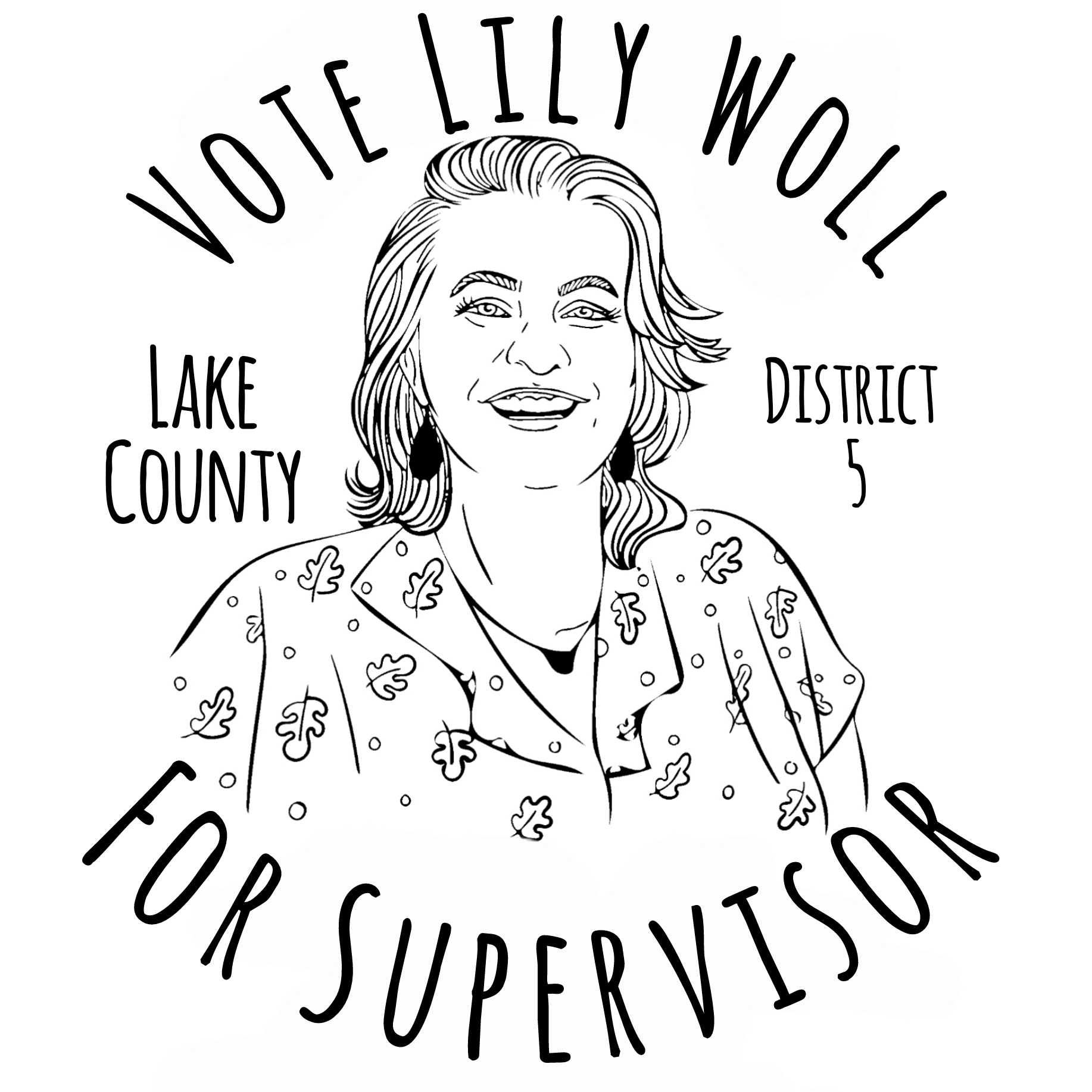 Lily Woll for District 5 Supervisor logo