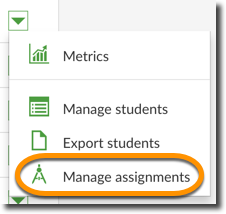 Manage Assignments