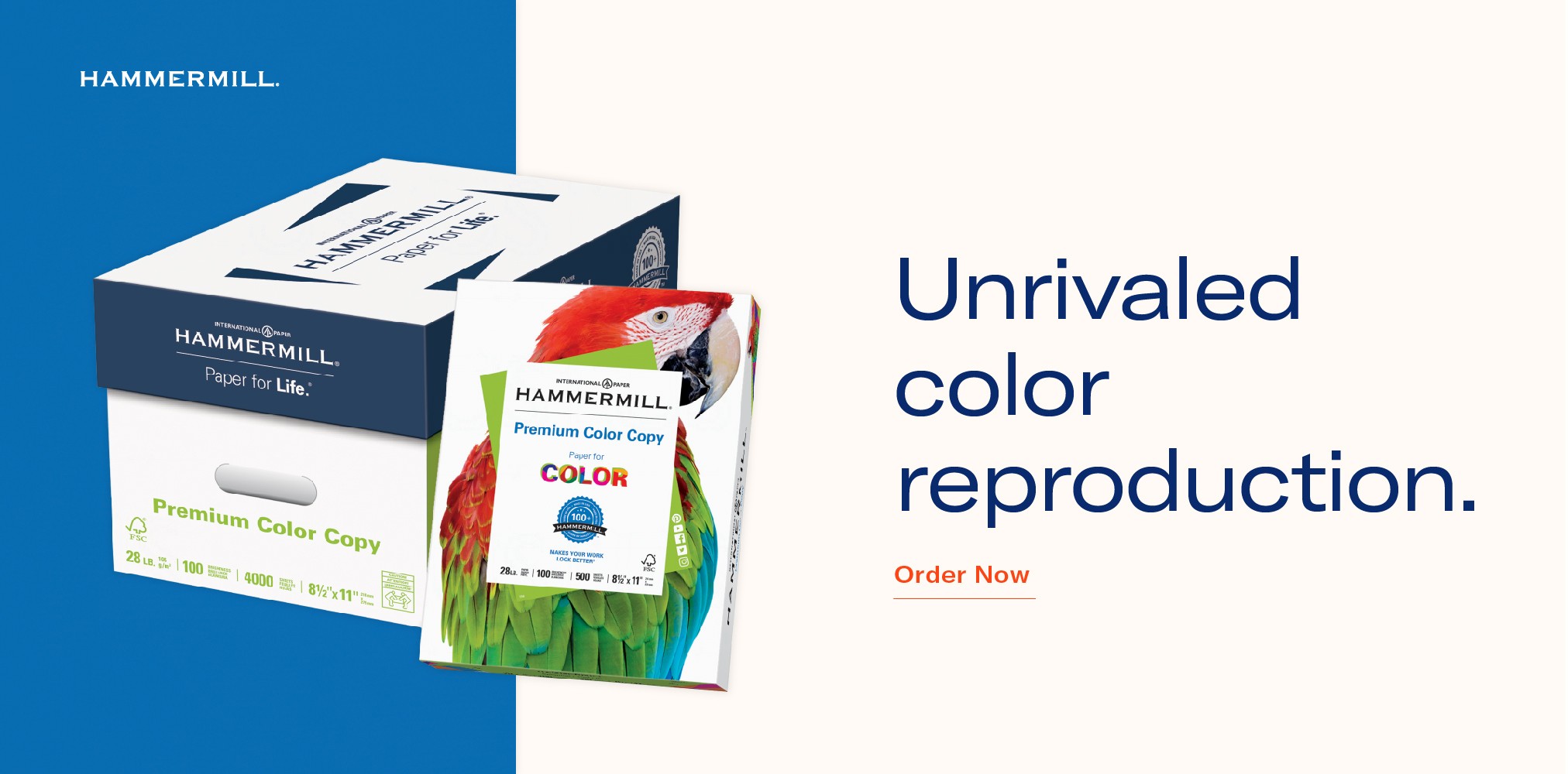 Hammermill Premium Color Copy 32Lb Copy Paper, 11 X 17, 4 Ream
