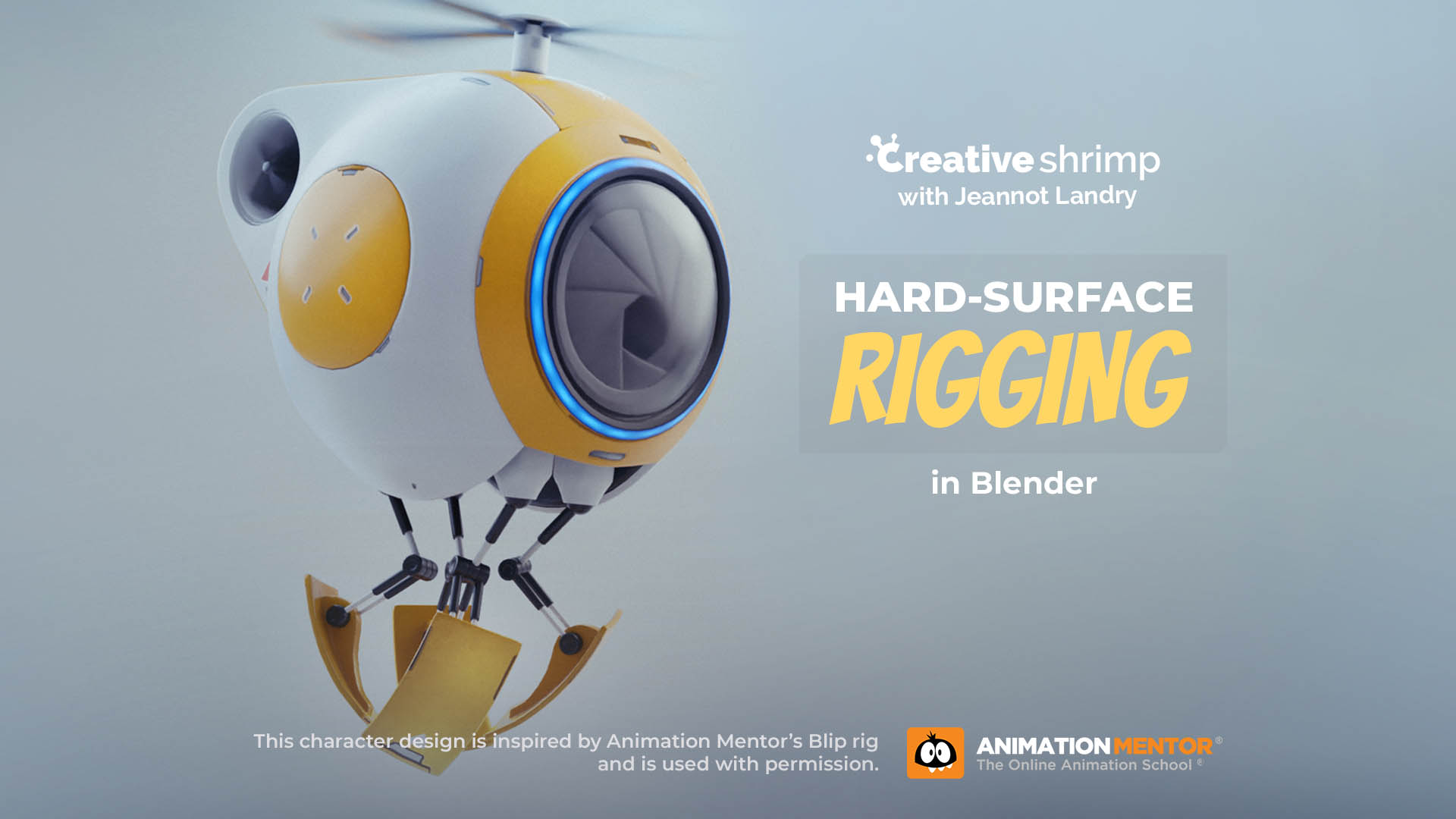 Hard Surface Rigging (in Blender) | Creative Shrimp Academy
