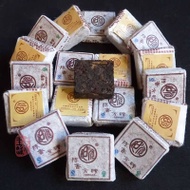 2009 Langhe TF Menghai Ripe Mini "Chen Xiang" Fang Zhuan from Cha Wang Shop