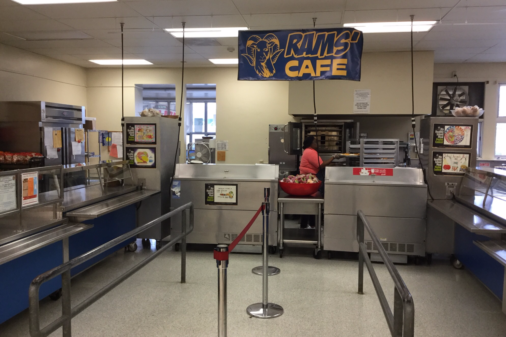 Cafeteria Dining Room